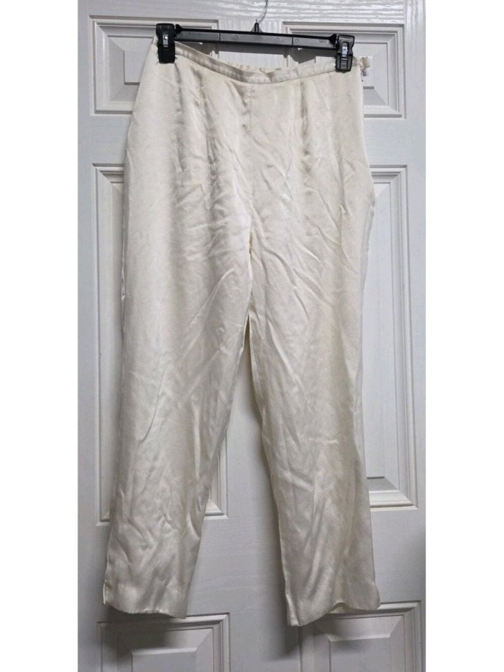 Shanghai Tang Womens Pant Silk White Size 14